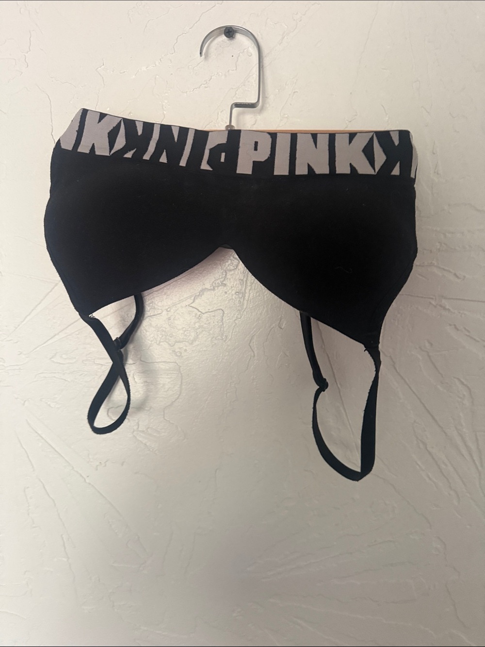 PINK Victoria's Secret Black and White Bra XS